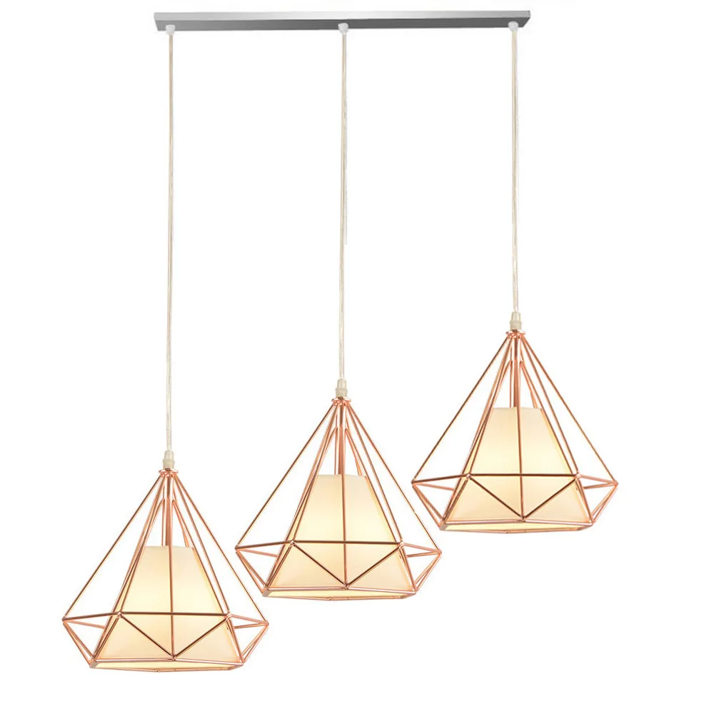 

nordic europe led iron led stone pendant lights kitchen dining bar luminaria pendente modern led chandelier retro lamp bedroom