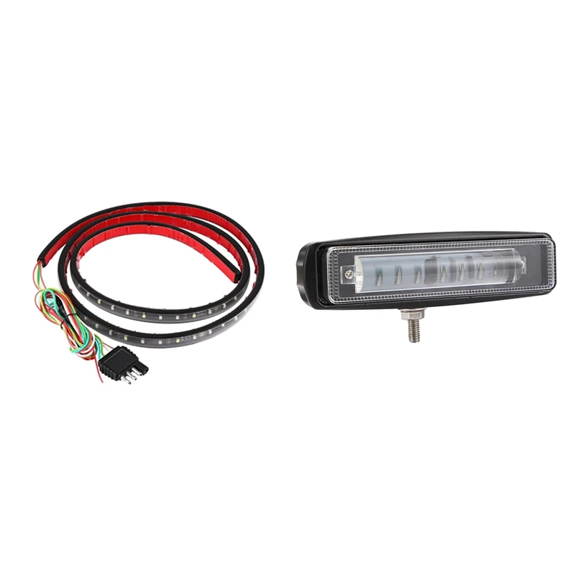 Универсальный светодиодный ленточный стоп-сигнал задний светильник для Chevrolet Dodge