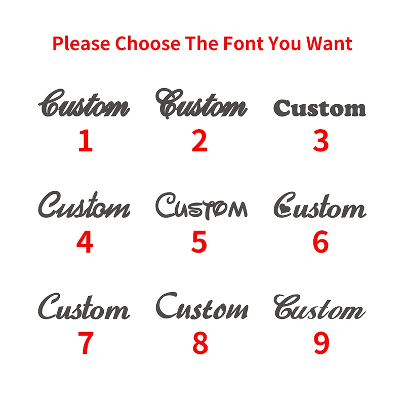 Пользовательское имя ожерелья для мужчин и женщин Цвет золотистый серебристый