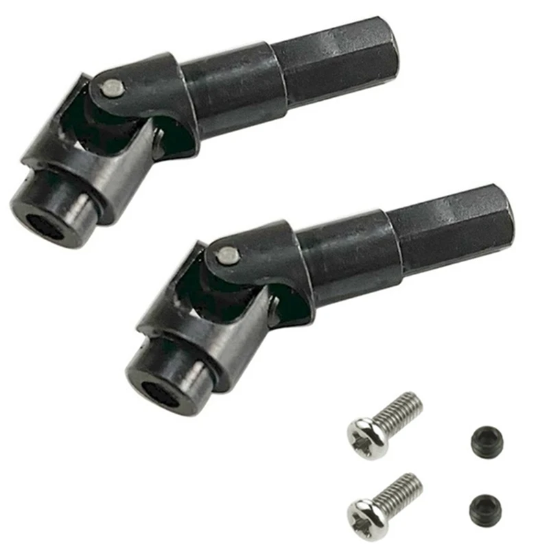 

2Pcs Metal Universal Steering Joint Drive Shaft for WPL C14 C24 C34 B24 B36 MN D90 D91 MN99S RC Car Parts Accessories