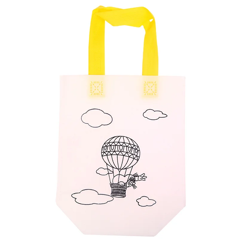 hot air balloon Новые дети мальчик девочка DIY Рисование ремесло цветной мешок дети обучение Развивающие игрушки для рисования с безопасной нетоксичной водой ручка подарки - Цвет: hot air balloon