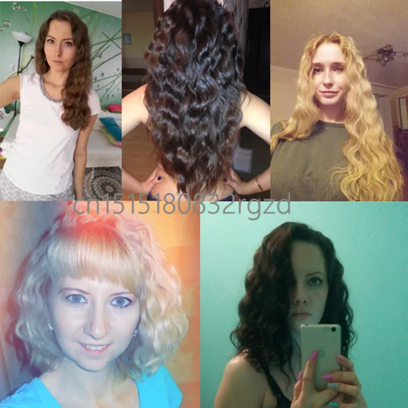 

Big Wave Professional Curler Triple Bucket Hair Styling Hairdressing Tool Styling Tool 110-220V Curler Plywood Wave Stick