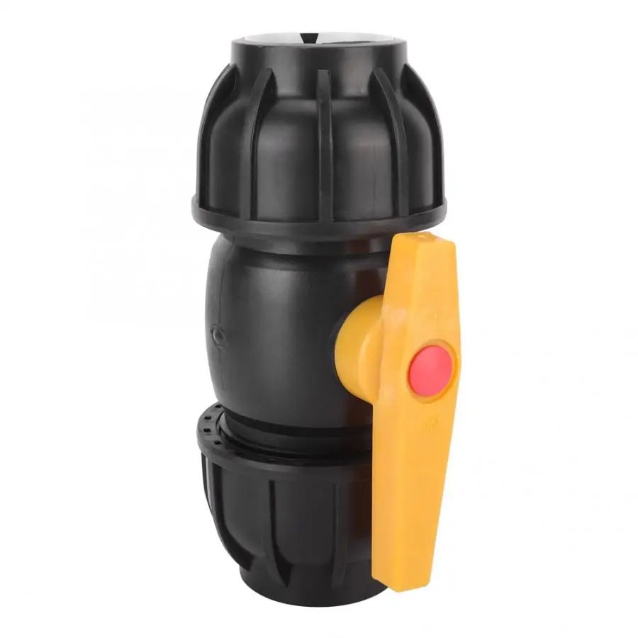 Соединитель шарового клапана диаметром 50 мм из полиэтилена фитинги для