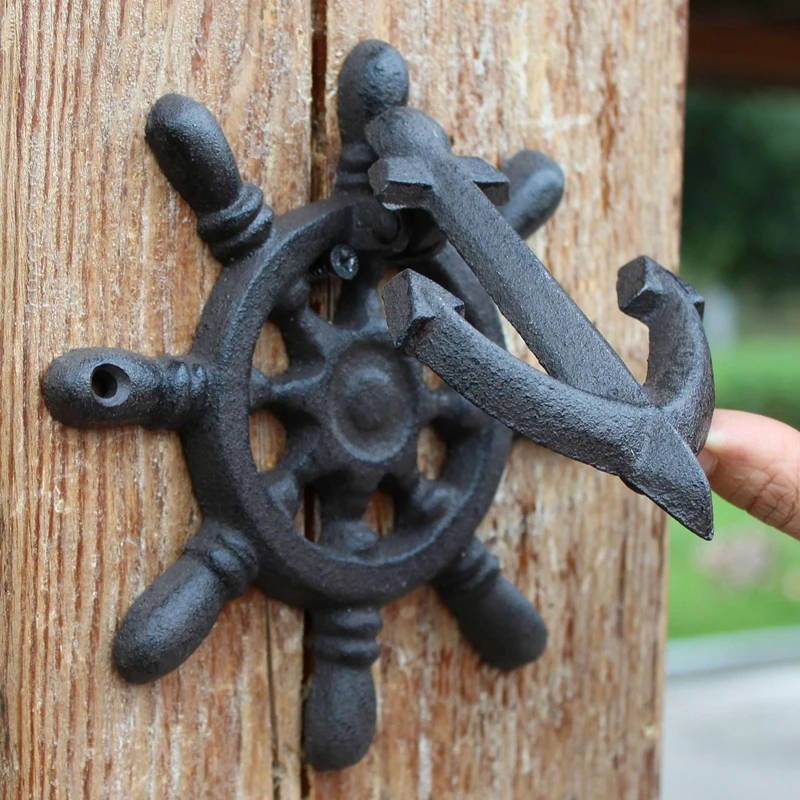 Чугунные изделия в европейском стиле ретро дверная ручка античном украшение для