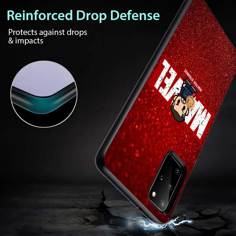 

Marvel cartoon logo for Samsung Note 8 9 10 20 M02 M10 M10S M20 M21 M30 M31 M31S M40 M60S Ultra Plus Black Phone Case