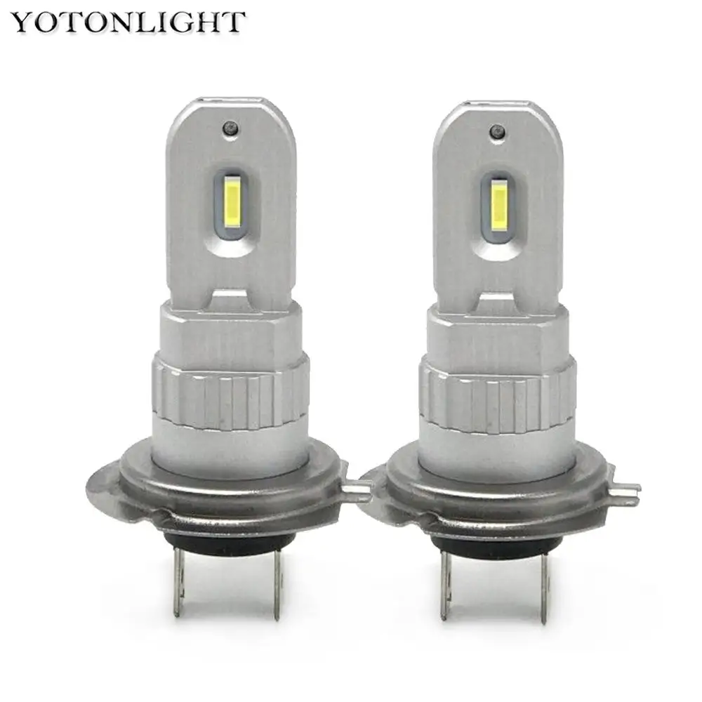 2 шт. светодиодные противотуманные фары H7 40 Вт 6500 лм 12 В К|Передние LED-фары для авто|