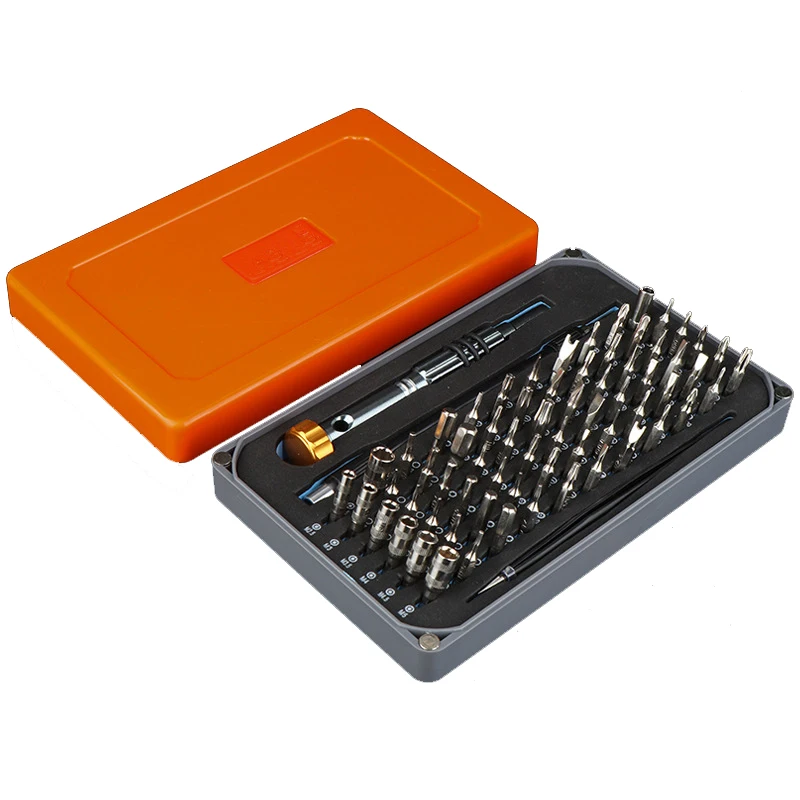 

Jewii 68 In 1 Screwdriver Set Precision Torx Phillips Slotted Bits Mobile Phone Tablet PC Repair Tool Kits