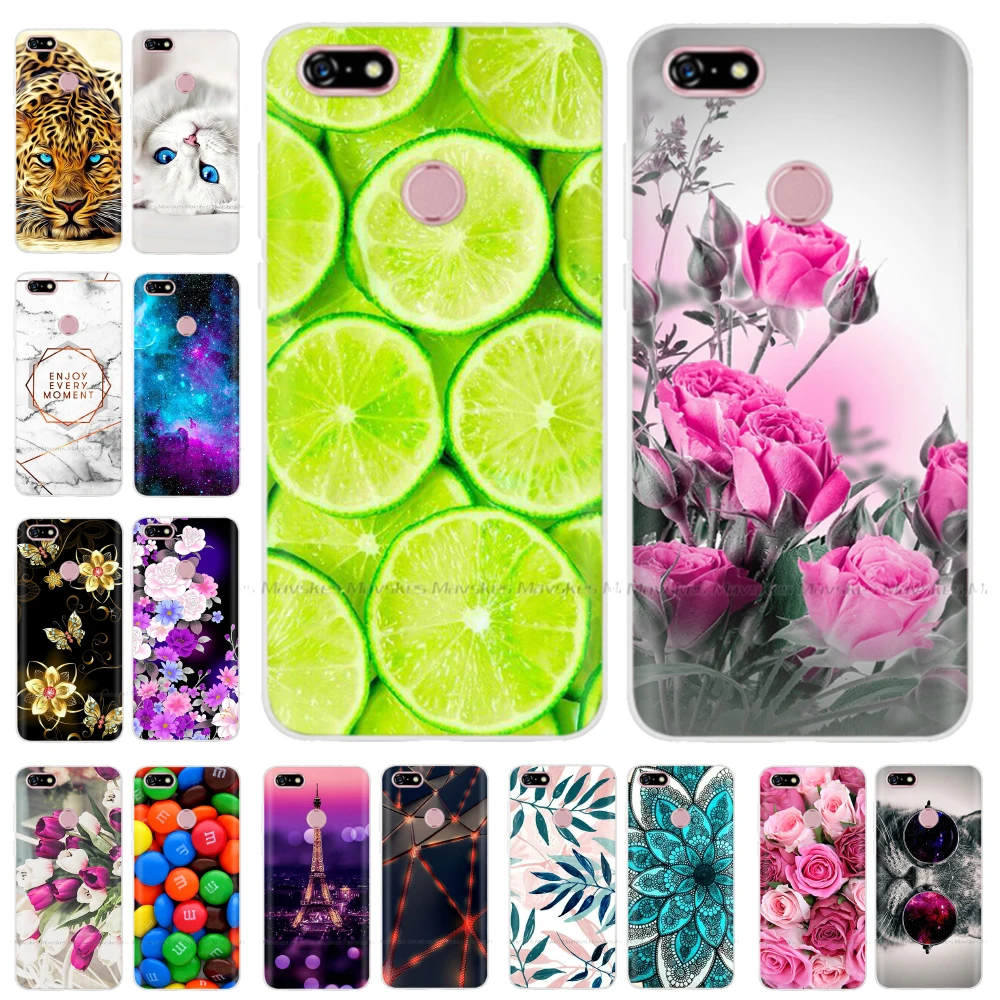 

Case For Lenovo A5 5.45 inch Soft TPU Slicone Color Paint Mobile Phone Case For Lenovo A5 L18011 Cases Housing Shell Cover Coque