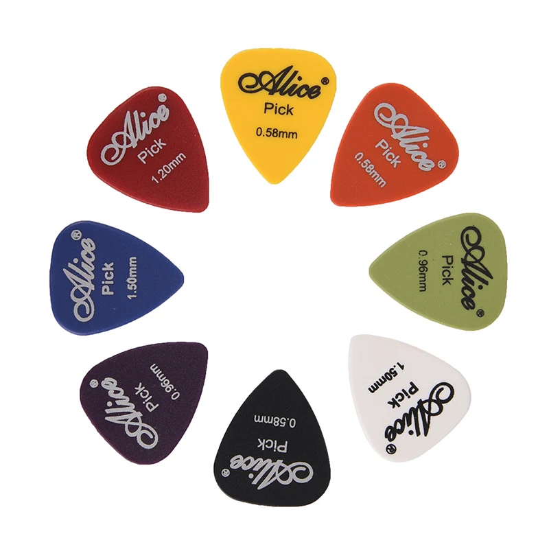 50 stücke elektrische gitarre picks mischen 0 580 710 810 961 215mm dicke boxed gitarre zubehör free global shipping