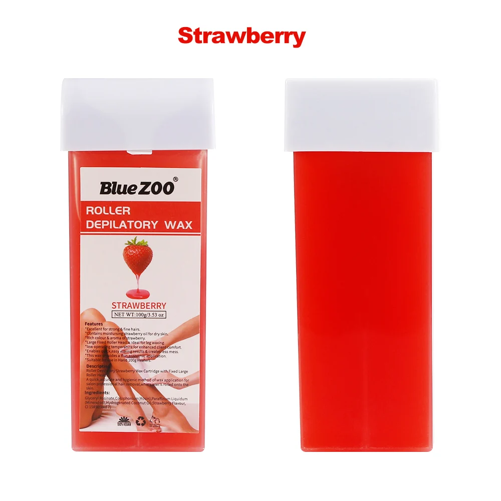 Blue ZOO, 100 г, роликовый эпиляционный воск, эпилятор для рук, ног, подмышек, тела, воск для удаления волос, несколько ароматов, инструменты для удаления волос