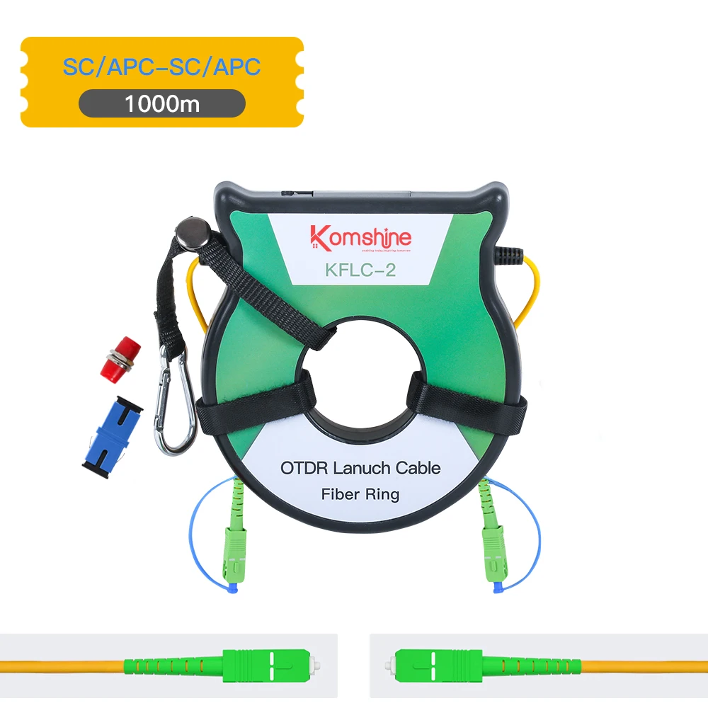 KomShine SM OTDR пусковое кольцо одномодовый G652D уничтожитель мертвой зоны волоконные