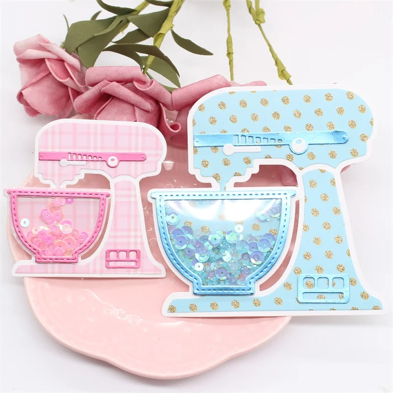 Электрический миксер YPP CRAFT шейкер трафареты для резки металла скрапбукинга