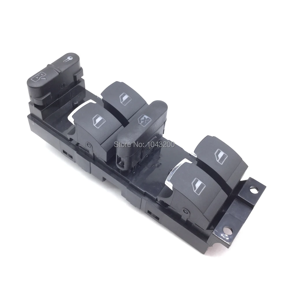 3BD959857 хромированный переключатель управления главным окном для VW Jetta Golf GTI MK4 Passat B5