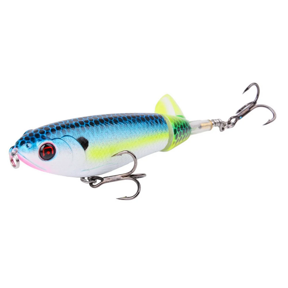 1Pcs Whopper Plopper Fishing Lure 17g/13g/35g Catfish Lures For Tackle Floating Rotating Tail Artificial Baits Crankbait - купить по