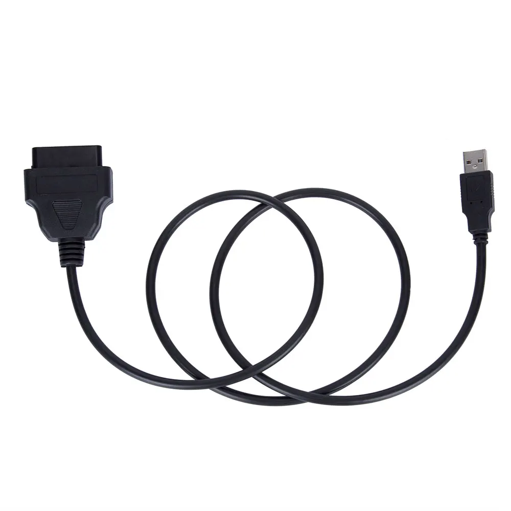 AZGIANT автомобильный OBD2 Женский к USB кабель для вождения компьютера OBD