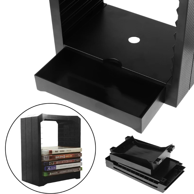 Универсальная башня для хранения дисков PS4 10 уровней игры Blue Ray|Запасные части| |