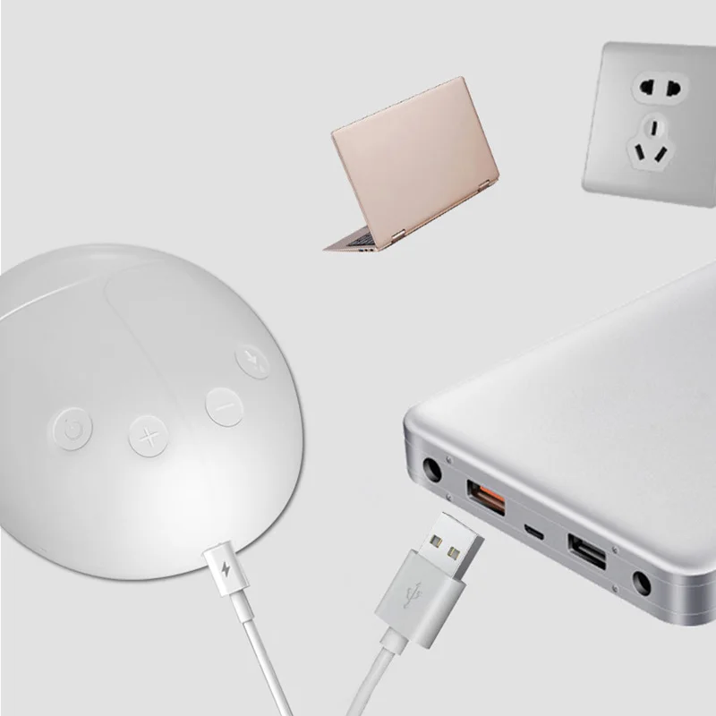 Двойные электрические Детские молокоотсосы USB мощный всасывающий насос для
