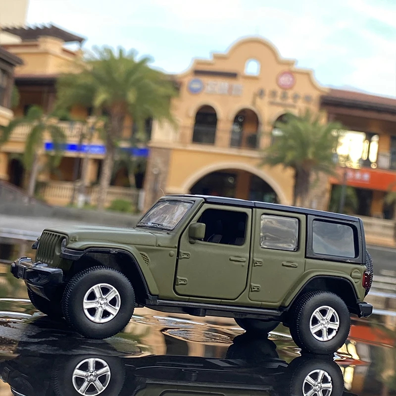 1:36 JEEPS Sahara Wrangler Гладиатор модель автомобиля из сплава игрушечный автомобиль