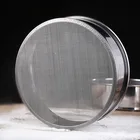 Сито для муки из нержавеющей стали, инструмент для выпечки, кухонный Сверхтонкий дуршлаг для порошка, инструменты для выпечки с длинной ручкой