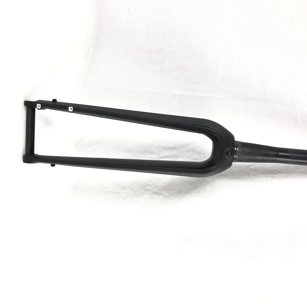 Велосипедная вилка 700C из карбона с плоским креплением Дисковая тормозная