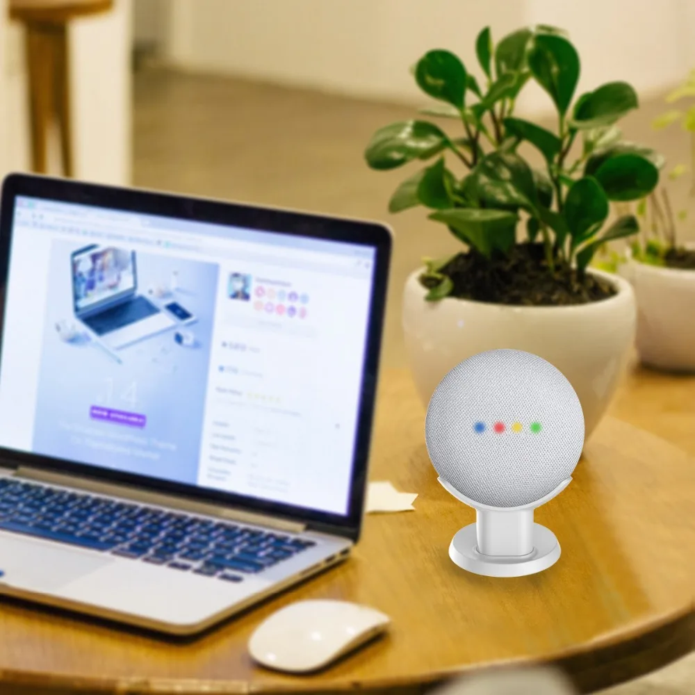 Подставка для Google Home Mini Nest голосовые ассистенты компактный держатель кухни