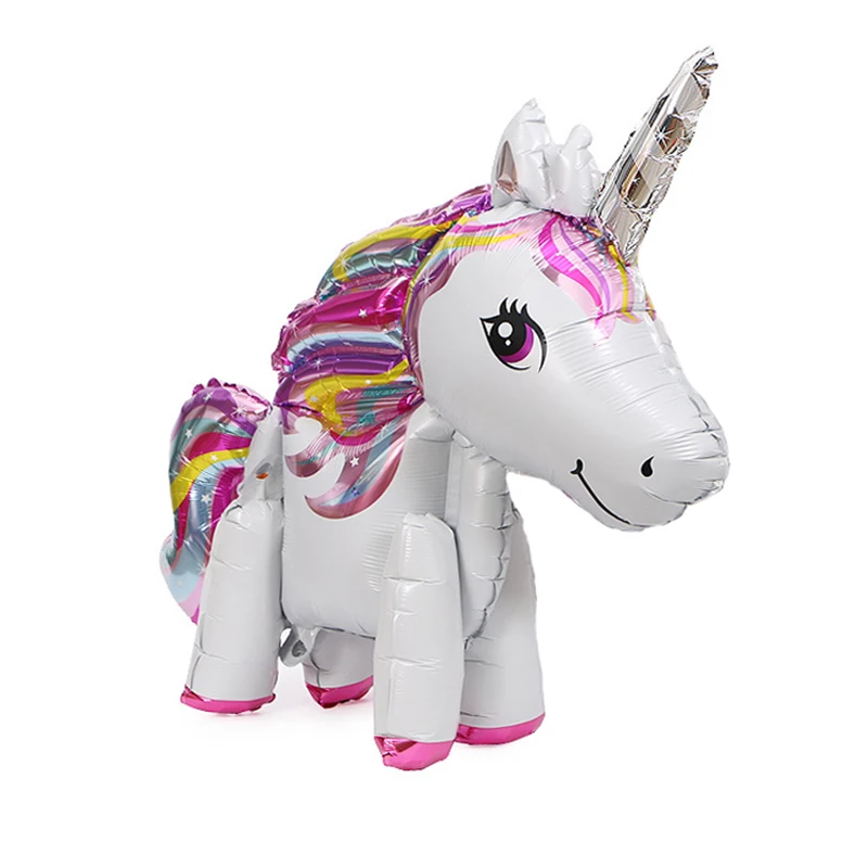 

Unicorn Balloon Decoration Happy Birthday Party Supplies Foil Letter Balloon Globos Balony Banner Streamer Baby Shower Balloons