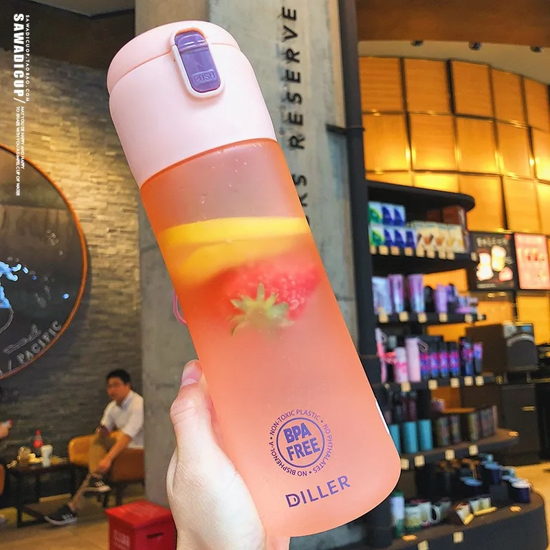 Бутылка для воды популярная серая мужская Спортивная дорожная бутылка напитков