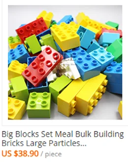 Большие строительные блоки, кирпичи, Duploed Brick 2x8 4199, крупные частицы, сделай сам, креативные, совместимые со сборками, научно-технические игрушки