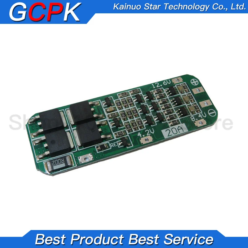 1S 2 3S 4S 3A 20A 30A литий ионный Батарея 18650 Зарядное устройство PCB плата защиты BMS для