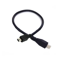 micro usb type b male to mini usb type b male host otg adapter cable cord for samsung lg sony xiaomi