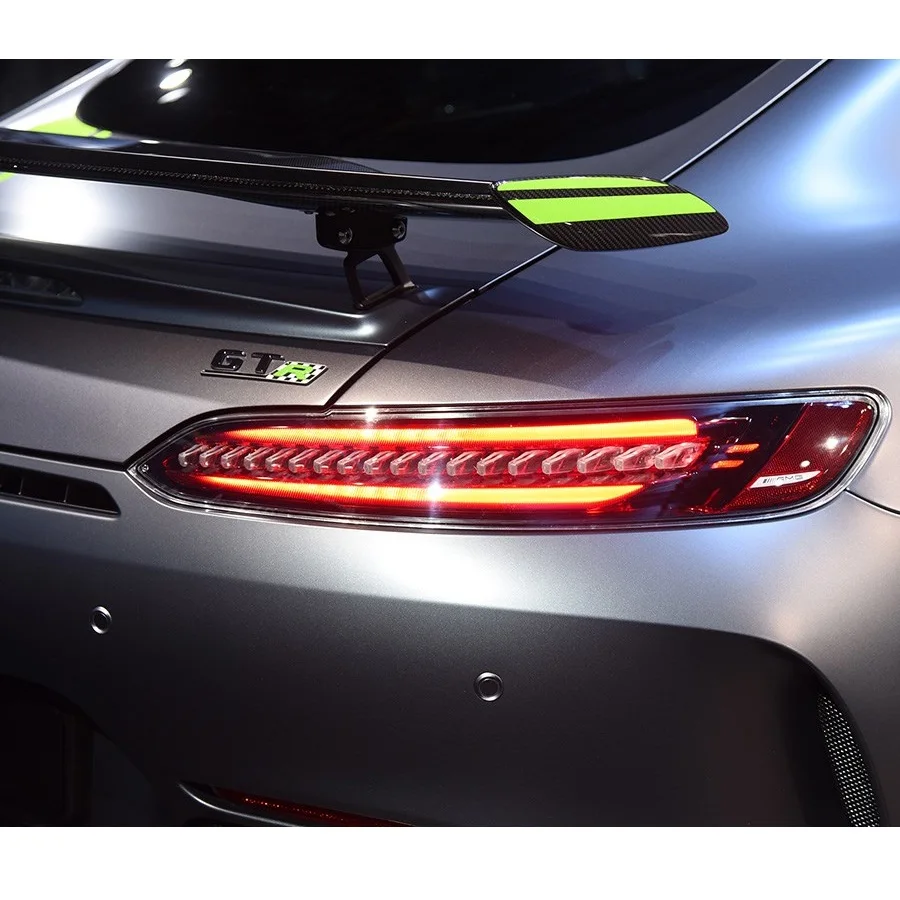 Chrome Black Letters G T C Trunk Emblems Badges Emblem Sticker for Mercedes Benz C190 X290 R190 Coupe Convertible AMG GT GTc GTC
