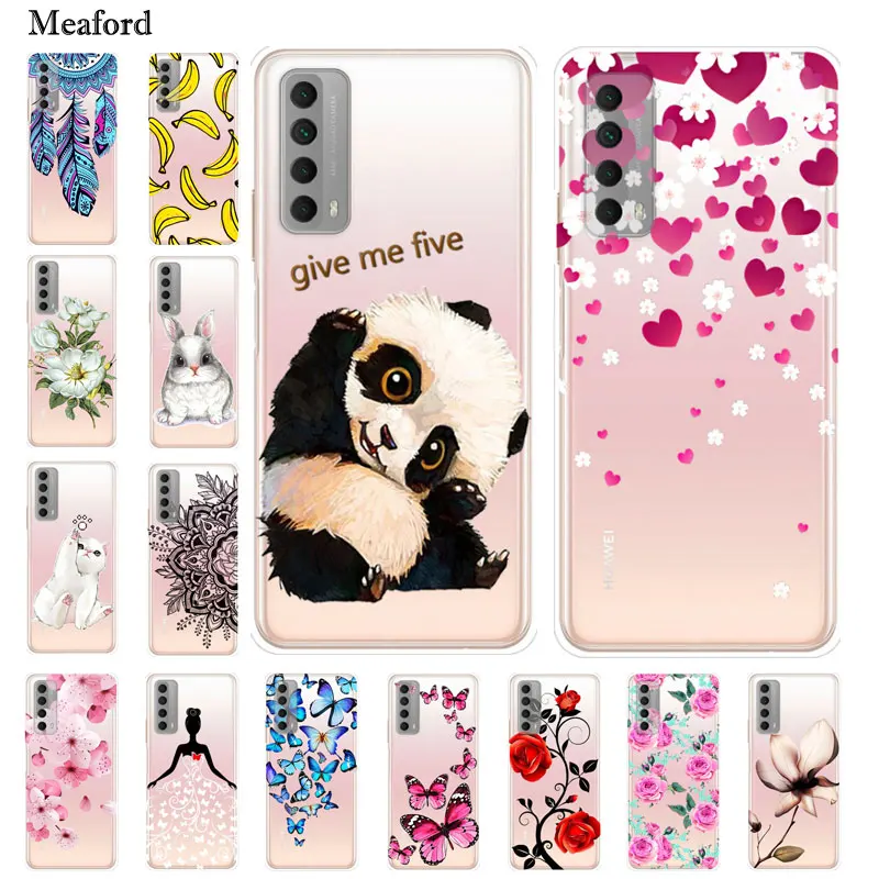 

For Huawei P Smart 2021 Case Transparent Soft TPU Silicon Phone Cover For Huawei PSmart 2021 Case P Smart 2021 Clear P Smart2021