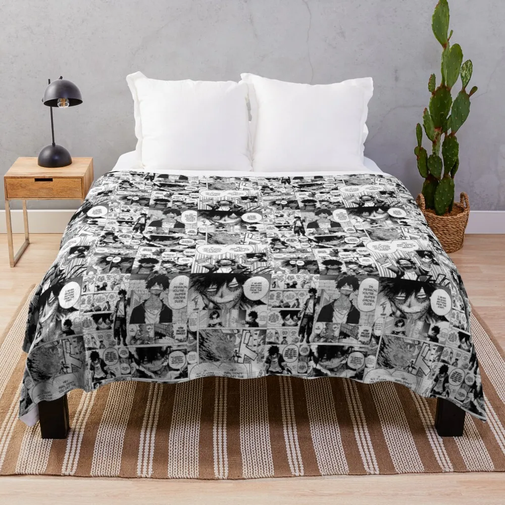 

Dabi Manga Panel Blanket Personalized Blankets On For The Sofa/Bed/Car Portable 3D Blanket For Kid adult Home Textiles