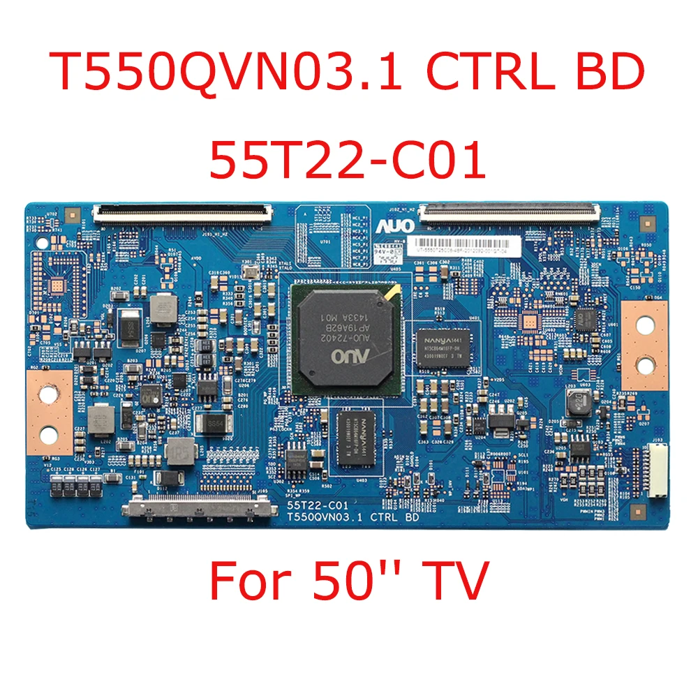 T Con плата T550QVN03.1 CTRL BD 55T22 C01 50 ''материнская для телевизора дюймов