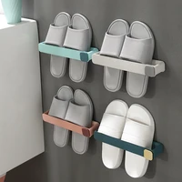 bathroom slippers racks perforated wall mounted shoe racks multi layer space saving storage towel racks kitchen racks