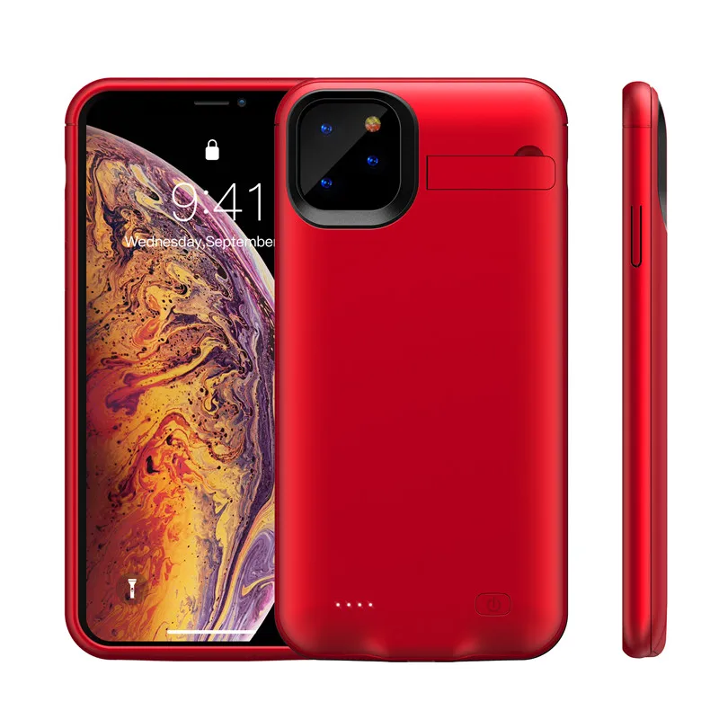 Чехол для зарядного устройства iPhone 11 Pro ударопрочный внешний аккумулятор чехлы