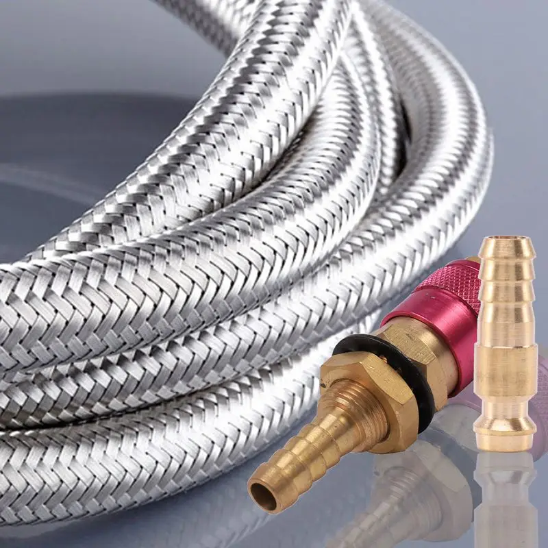 2 шт./компл. 8 мм быстрый соединитель фитинги с водяным охлаждением и газовый