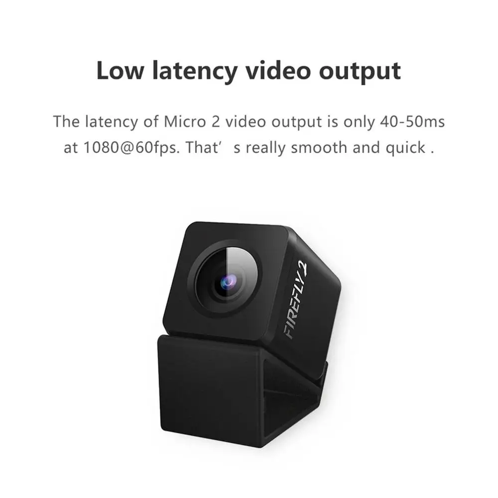 Купить Микро Экшн-камера Hawkeye Firefly 2 Mini FPV HD 2,5 K Водонепроницаемая диагональная 160 градусов для радиоуправляемого гоночного дрона для аэрофотосъемки