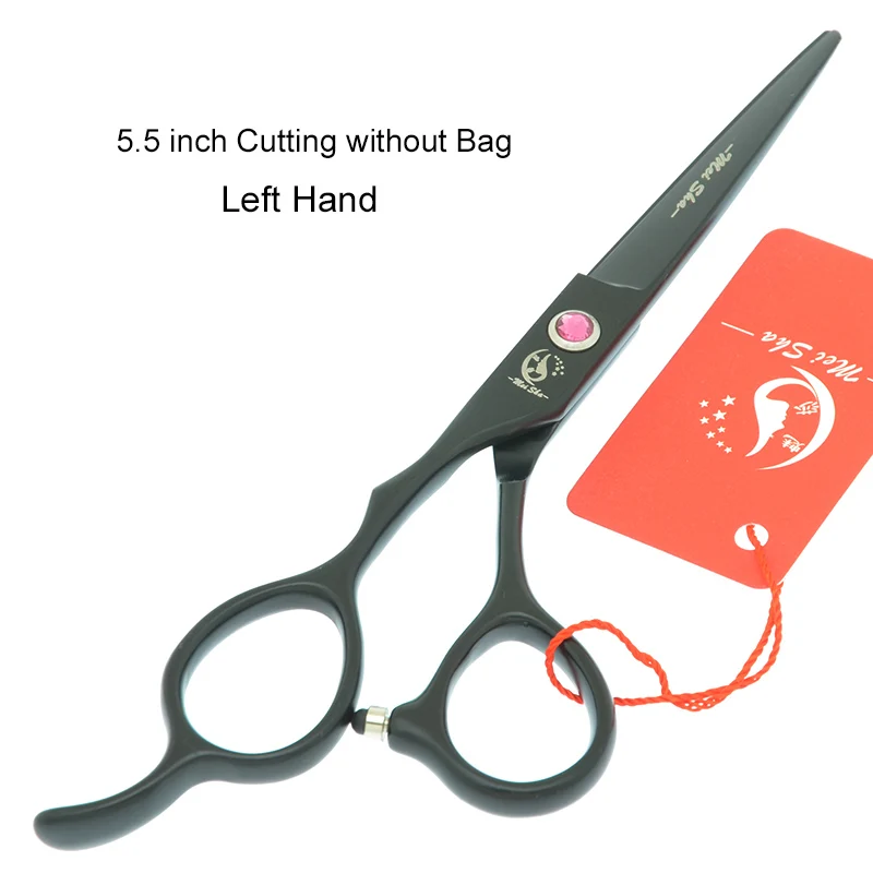 HA0138 no Bag 55 Профессиональные Парикмахерские ножницы Meisha 5,5/6 дюймов, Японские Стальные филировочные ножницы для стрижки волос, парикмахерские ножницы HA0137 - Цвет: HA0138 no Bag 55