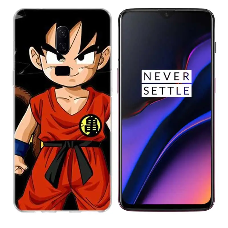 Милый Мягкий ТПУ силиконовый чехол для телефона goku Kids dragon Ball OnePlus One Plus 7 Pro 5 5T 6T 6