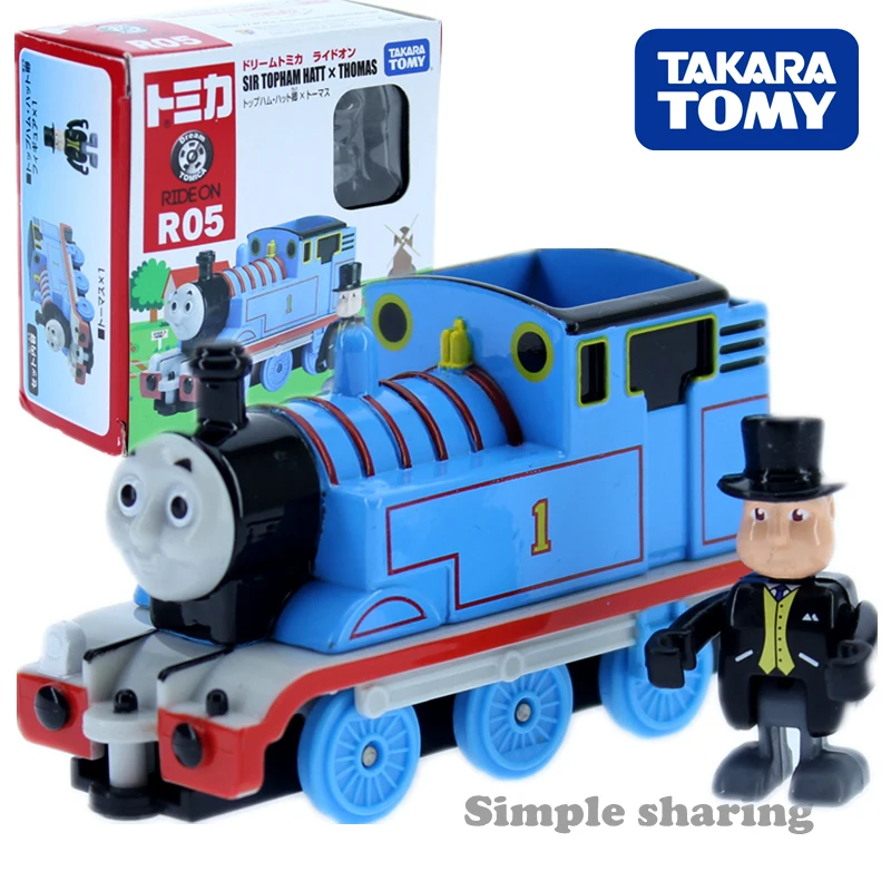 Takara Tomy Dream Tomica Ride On R05 модель автомобиля Комплект сэра тофама Hatt Аниме Фигурка