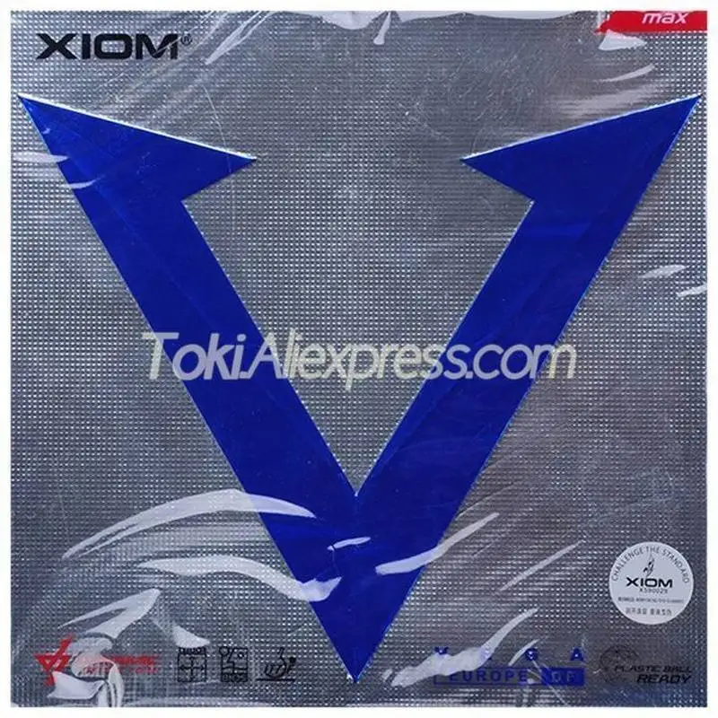 Резиновая губка XIOM VEGA Europe DF для настольного тенниса оригинальная EURO пинг