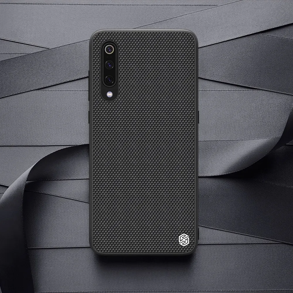 Чехол NILLKIN для Xiaomi Mi 9 Текстурированный чехол из нейлонового волокна нескользящий
