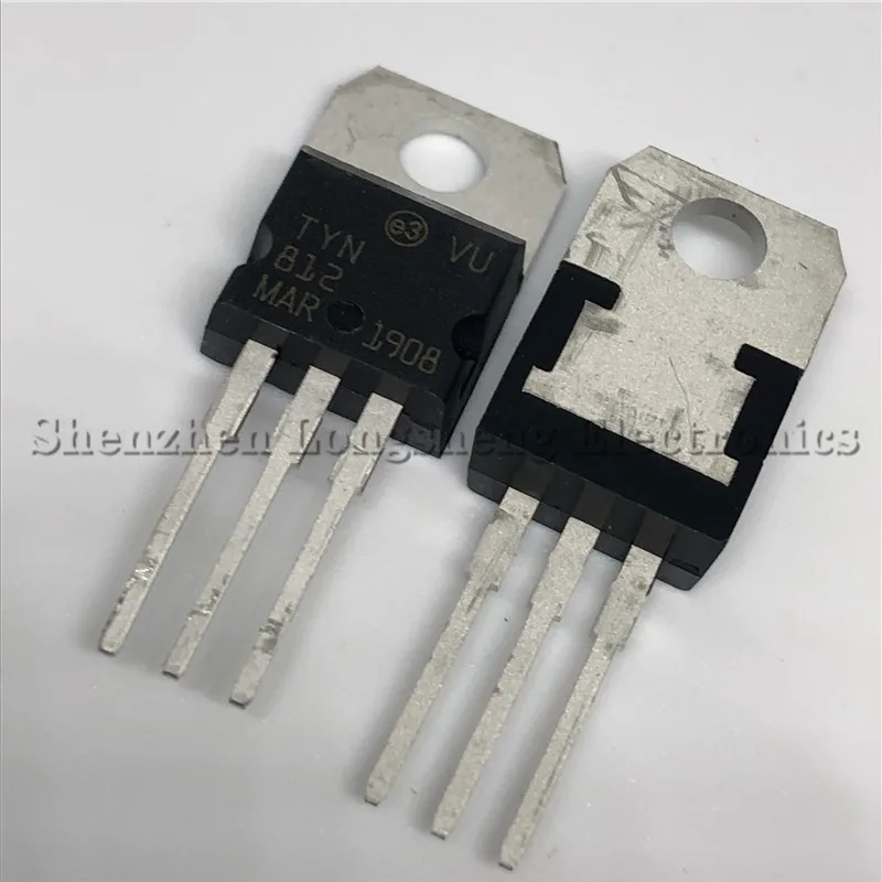 10 шт./лот Новый однонаправленный тиристорный чип TYN812 12A/800V TO 220|Интегральные схемы|