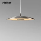 Aisilan, кухонный, скандинавский, модный, простой светодиодный подвесной светильник для столовой, алюминиевый подвесной светильник для Кабинета люстра потолочная подвесной светильник люстра на кухню люстра в детскую