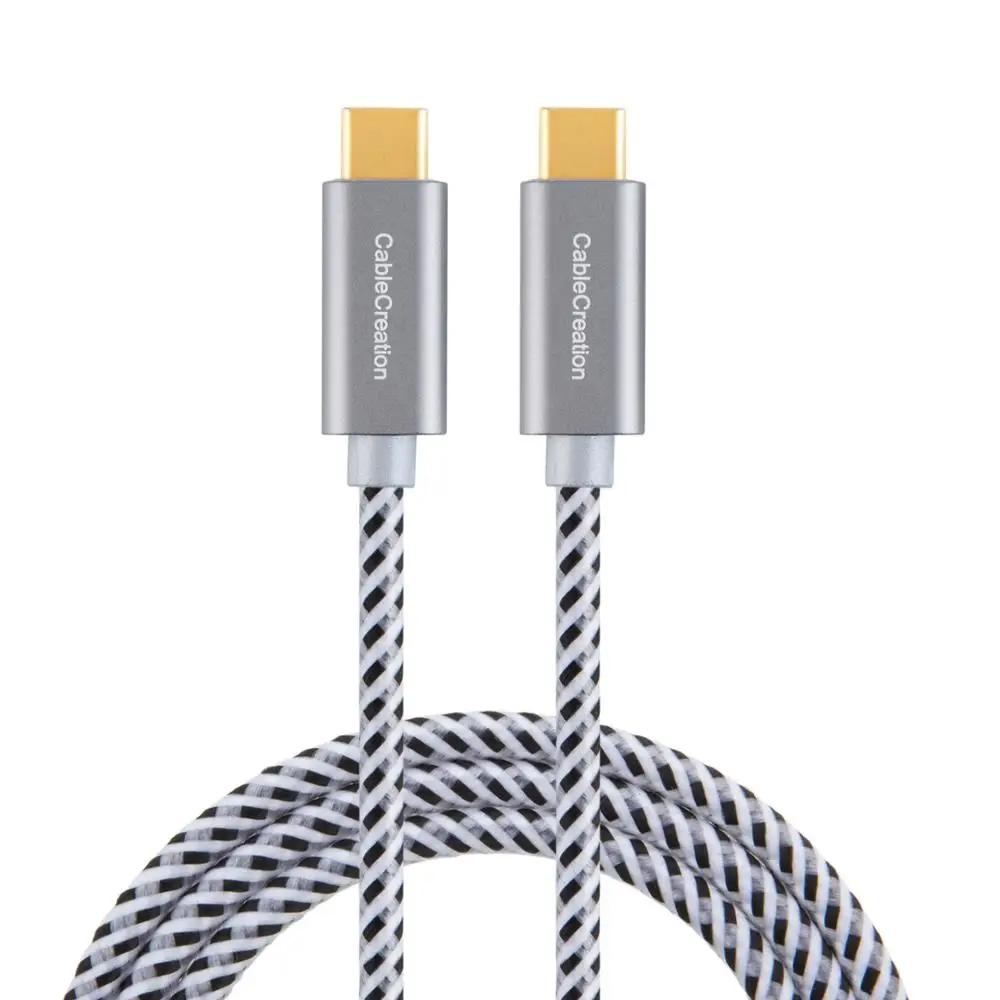 Тип USB C кабель 6 средства ухода за кожей стоп CableCreation Плетеный 2 0 Type для зарядки и