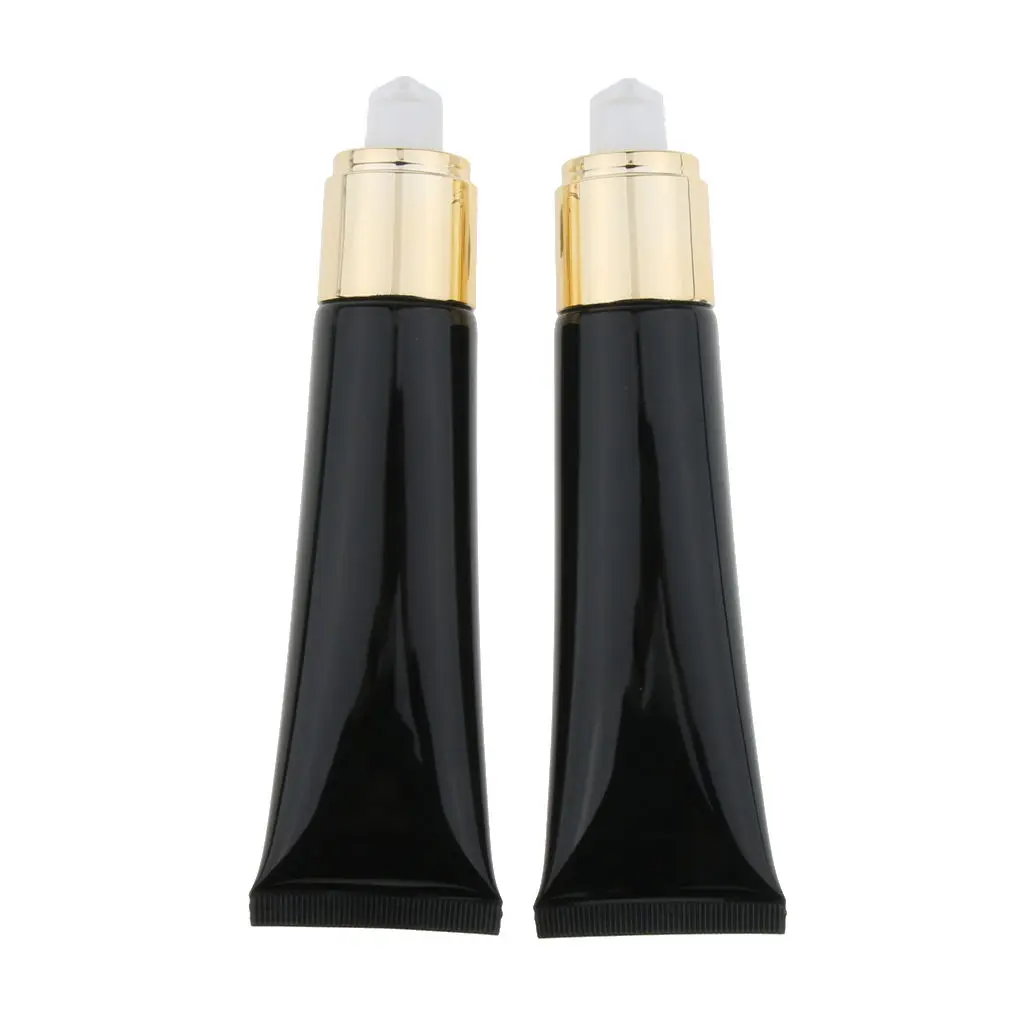 

2Pcs 50ml Empty Foundation Pump Bottles Makeup Liquid Container