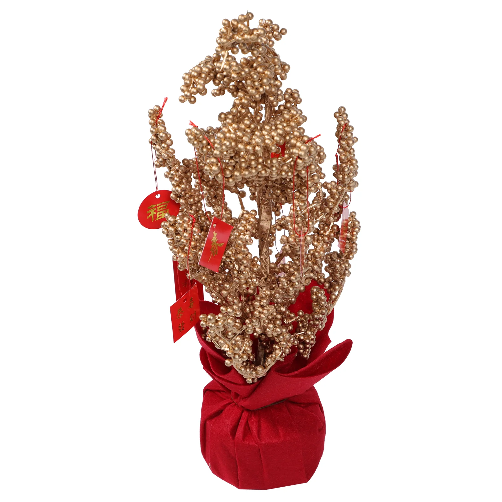 

1 шт. изысканный праздничный декор для денег, Новогоднее украшение, декоративное дерево для денег