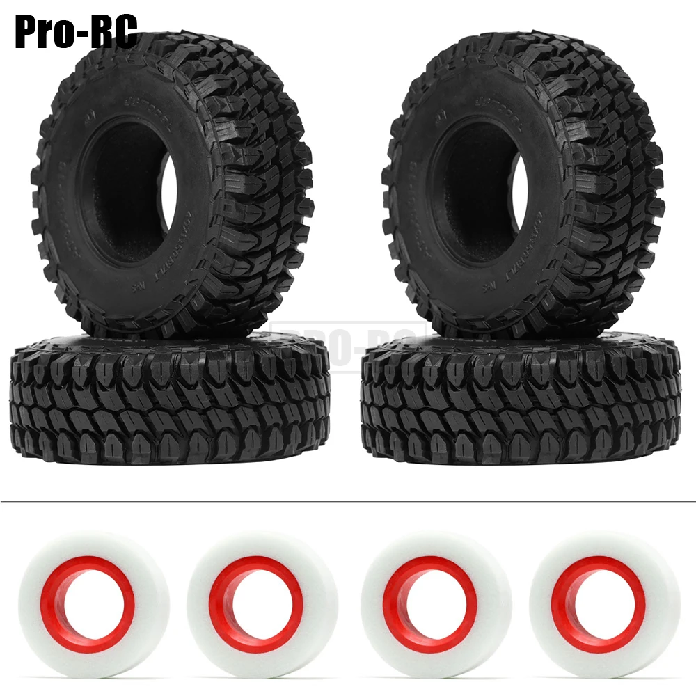

1.9" 110mm Climb Rubber Tyre Tires 2/4Pcs Wheel For RC 1/10 Crawler Car Axial SCX10 II 90046 TF2 Tamiya CC01 Traxxas TRX4 T6