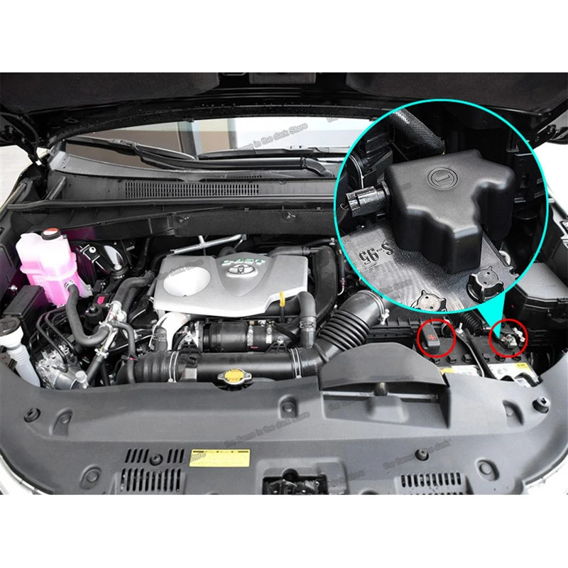 Lsrtw2017 огнеупорный корпус из АБС пластика автомобильного аккумулятора